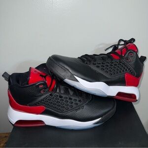 Nike Air Jordan MAXIN 200 NBY Black Gym Red Mens Shoes CD6107-016 Size 14